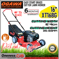 OGAWA  EASY START GRASS CUTTER LAWN MOWER (PETROL) 16inch / 123CC XT16BG