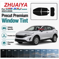 Premium Precut Nano Ceramic Tint For Nissan Qashqai Base 2023-2026 2Mil UV99% IR99% 5-Year Warranty