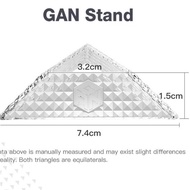 Gan Stand / Gan Cube Stand / Transparent 6PY LW Rubik's Cube Stand