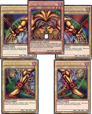 YuGiOh Exodia the Forbidden One 5 Card Secret Rare Full Set Unlimited LCYW Legendary Collection Yugi