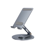 MeeGoo Aluminum Alloy Mobile Phone Holder 360° Rotation Foldable Phone Stand Holder Support for iPad