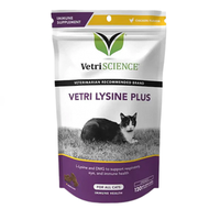 Vetri Science - Vetri Lysine Plus 雞肝味貓零食120粒裝 #新舊包裝隨機發貨 [美國直送 | 平行進口 | EXP DATE: 01/2026或之後]