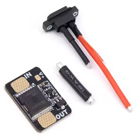 Anti Spark Filter with XT60E-M for Nazgul5 V3/Chimera7 Pro V2 18x16mm FPV Freestyle Drone DIY Parts 