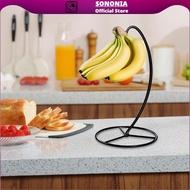 [SONONIA] Banana Holder Stable Sturdy Metal Banana Storage Organizer Banana Tree Stand