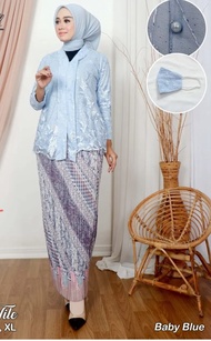 RR New Produk Setelan Kebaya Modern Wanita//Setelan Kebaya Kartini Bahan Tile//Kebaya Brukat Modern