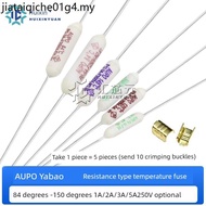 AUPO AUPO Resistive Thermal Fuse 84/115/125/135 Degrees 1A/2A/3A/5A250V