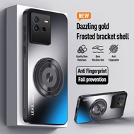 Casing For vivo iQOO Neo 6 Neo6 iQ00Neo6 iQOONeo6 Phone Case Luxury 360 Rotating Magnetic Bracket AG