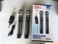 PROPLUS RM-888 ไมค์ลอยคู่UHF ตัวรับเล็ก ความถี่ใหม่ กสทช  ไม่ต้องเสียบปล๊ก
