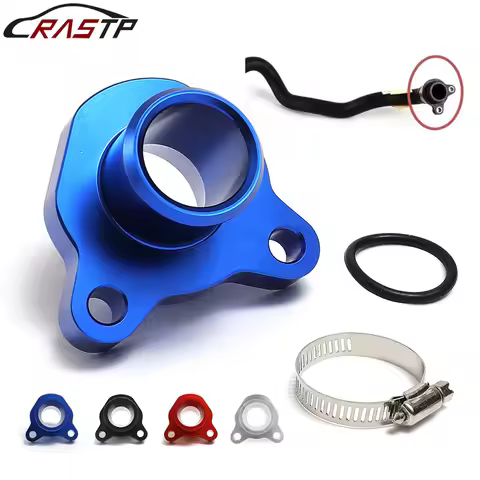 RASTP-Aluminum Water Hose Fitting Replacement Car Replacement Pipe Connector 11537541992 11537544638