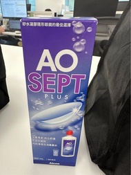 洗con 水 New   AO Sept plus 360ml Alcon contact lenses cleansing solution