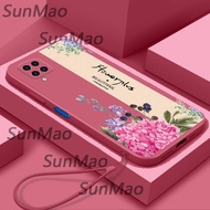 Casing Samsung A12 Samsung M12 Phone case Vintage Design Flower Cover CHA18