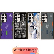 CASETiFY Evangelion Hard Case For Samsung Galaxy S24 S23 S22 Ultra Clear Acrylic Cover Casing