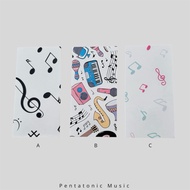 Musical Envelope Piano Guitar Violin Musical Envelope Angpau Pentatonic Music Envelope A4 Envelope A