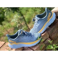 2024 New Hot sale HOKA ONE ONE Clifton 8 Shock Absorption Sneakers Cool grey blue NOMI
