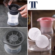 6cm Silicone Ice Ball Maker Silicone Spherical Ice Cube Maker Whiskey Ice Ball Maker Round Ice Box冰球