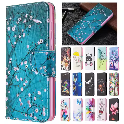 Redmi Note 9 Leather Case on For Fundas Xiaomi Redmi Note 9 Case Cover for Xiomi Redmi Note 10 9 Pro