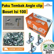 BOSET PIN ANGLE CLIP / PAKU TEMBAK BETON ANGEL CLIP L BOSET -robinshop3