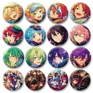 Cartoon Idol Eichi Tenshouin Kiryu Kuro Icons Badges Ensemble Stars Game Brooch on Backpack Accessor