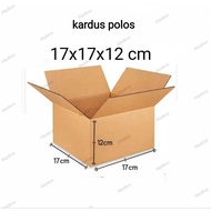 BOX CARDBOARD PACK UK 17X17X12 CM