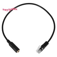 3.5mm Plug Jack to RJ9 for  Headset to for Cisco Office Phone Adapter Cable