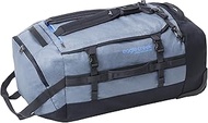 Cargo Hauler Wheeled Duffel Travel Bag with Backpack Straps and Handles, Lockable U-Lid Opening, End