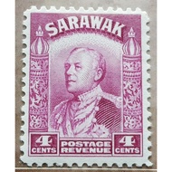 Setem Sarawak 4 Cents Used (S10)