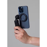 DAISO Korea 2-in-1 MagSafe Desktop Stand & Handheld Selfie Stick (Black)