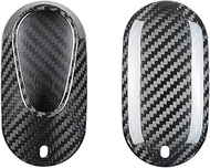 Genuine Carbon Fiber for Mercedes Benz EQS450+ Key Fob Cover Case EQE350 S580 C300 C-Class S-Class G