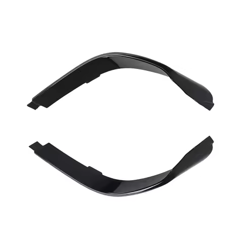 Rear Bumper Diffuser & White Corner Aprons Spats For Honda Accord 18-22 Yofer V2