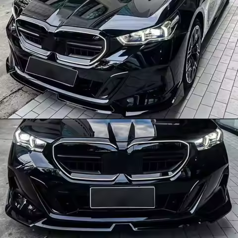 For BMW 5 Series I5 G60 G61 M60 Style 2024+ Facelift Front Bumper Kidney Grille Grill M Sport 530i 5