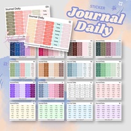 Daily Journal Stickers Aesthetic Daily Journal Stickers