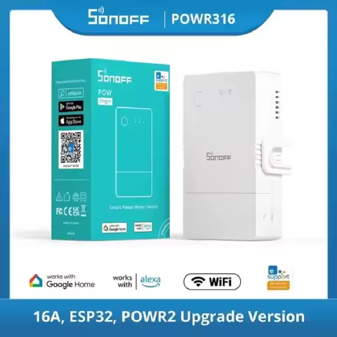 SONOFF POW Origin Powr316 Intelligence Power Meter Switch 16A Wifi Remote Smart Switch With Alexa Go