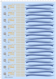 Boeing B737 Fighter Jet Model Sticker J-10C Jet Fighter Special Water Decal Collectible Toy Paper Mo
