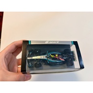 Spark F1 Model Car 1/43 Mercedes W15 Hamilton Home British Silver Stone Grand Prize 2024