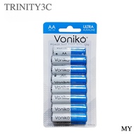 16pcs - AA / AAA VONIKO Alkaline Battery Bateri Cell 1.5V Power