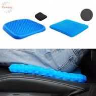 PEWANYMX Gel Seat Cushion, Portable Thick Honeycomb Gel Cushion, Massage Foldable Relief Tailbone Pressure with Non-Slip Cover Chair Pad for Long Sitting Sciatica