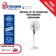 Mistral 16" DC Stand Fan w Remote MSF1630DR