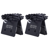 J02A Resin Disc Brake Pads with Cooling Fin, Compatible with XTR M9000/DEORE XT M8100/DEORE XT M8000