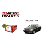 ACRE Front Brake Pads Japan for Lexus GS300 , LS400, LS430 (UCF30 , 31)