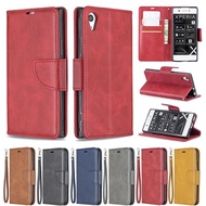 discount Leather Wallet Phone Case For Sony Xperia L1 L3 XA1 XA2 XA1 Plus XA2 Ultra Cover Flip Phone