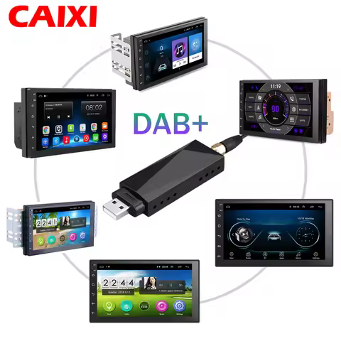 USB Car DAB + Digital Radio Tuner Receiver for Car Android Player Car DVD Digital Audio Broadcast US