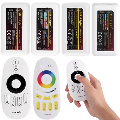 Mi boxer Mi.Light 2.4G RF 4-Zone Wireless 4-zone RGBW RF Remote Controller Single Color LED Dimmer R