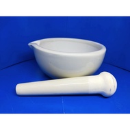 LBTRA1 80MM MORTAR AND PESTLE PORCELAIN