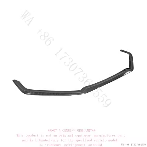 Suitable for Honda Civic FK8 Type R modification, Varis carbon fiber front lip kit, front splitter i