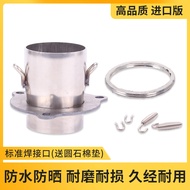 [JES] เหมาะสำหรับ CB400 XJR400 ZRX400 ถนนรถดัดแปลงรถจักรยานยนต์ทั่วไปท่อไอเสียกลางข้อศอก exhaust