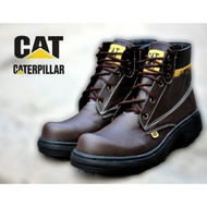 Caterpillar brown high safety Shoes
