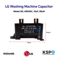 LG Washing Machine Capacitor, SH 400VAC 12uF 60uH, Washing Machine Spare Part