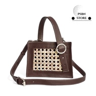 PSBN - Chloe Rattan Bag Tas Selempang Rotan Ring O Tas Jinjing Wanita Shoulder Bag