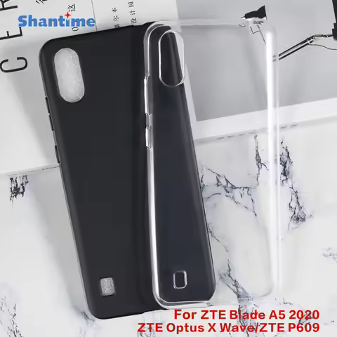 For ZTE Blade A5 2020 Gel Pudding Silicone Phone Protective Back Shell For ZTE Optus X Wave ZTE P609