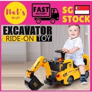 Excavator ride on kids ride-on toys car Manual Operated Excavator Ride On Toy truck